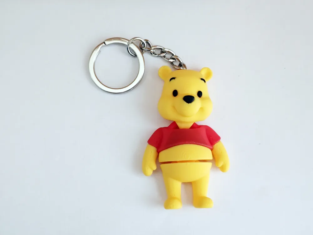 Ayı Winnie Hareketli Anahtarlık