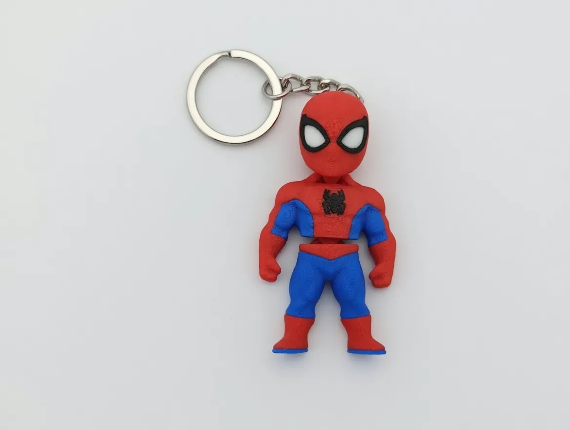 Hareketli Spider-Man Anahtarlık